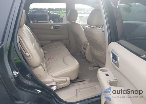 2015 Nissan Pathfinder Sl z USA, uszkodzony, nr VIN 5N1AR2MN7FC696287